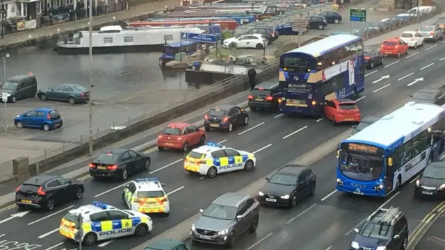 Huddersfield bus crash