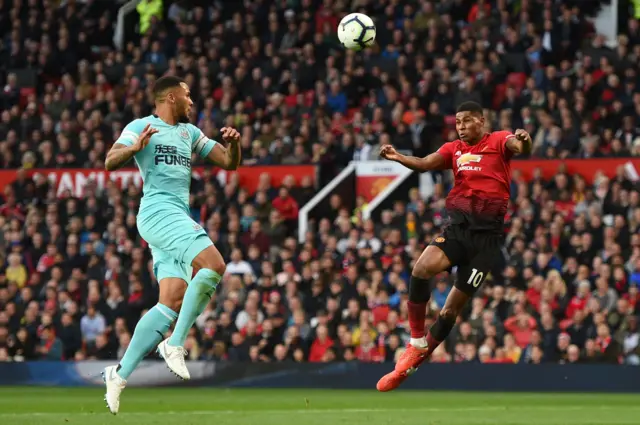 Marcus Rashford header