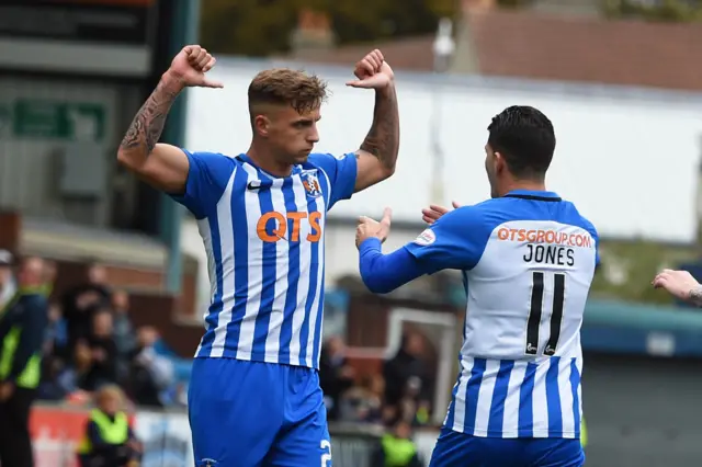 Eamonn Brophy has scored three goals in his last four games for Kilmarnock