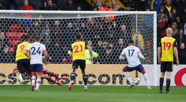 Joshua King goal