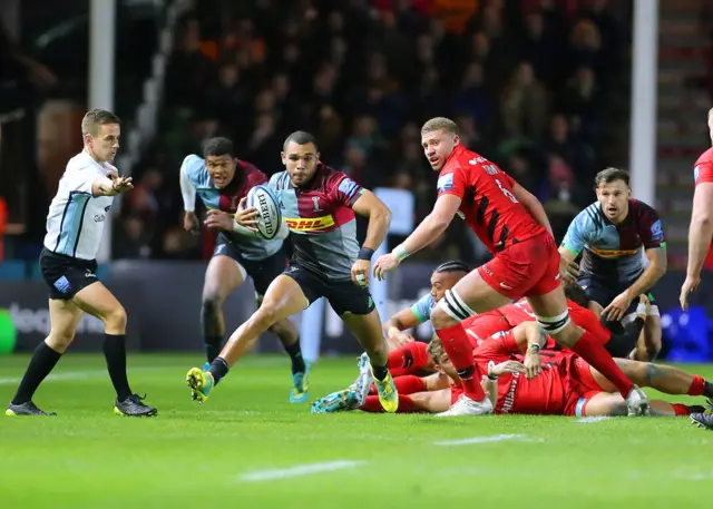 Harlequins v Saracens