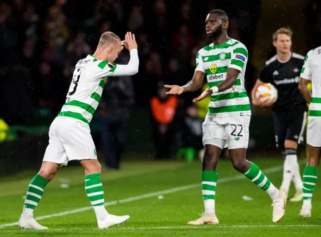 Leigh Griffiths and Odsonne Edouard both start