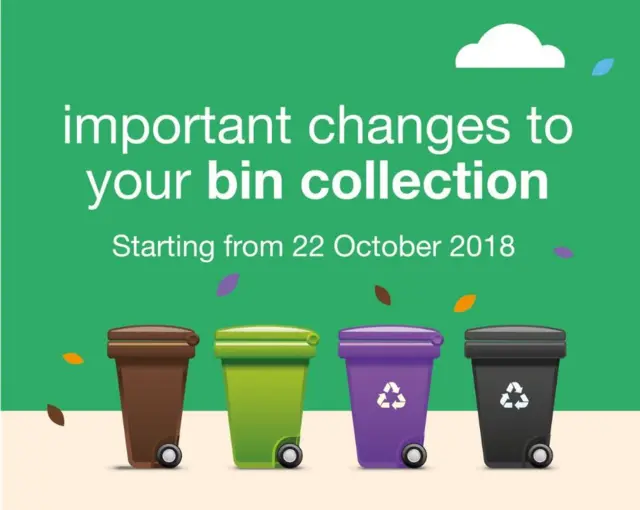 Bin collection poster