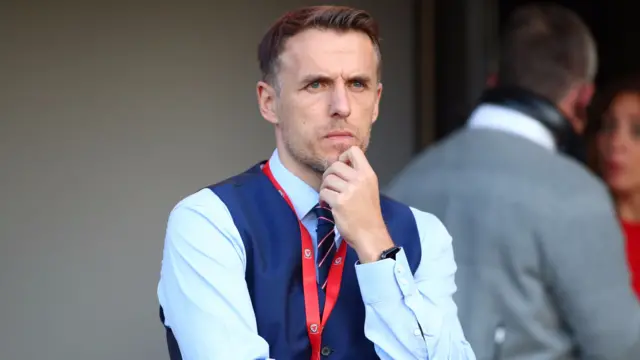 England manager Phil Neville