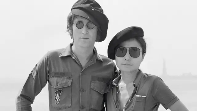 John Lennon and Yoko Ono