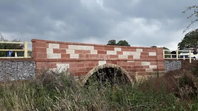 Bridge after repairs