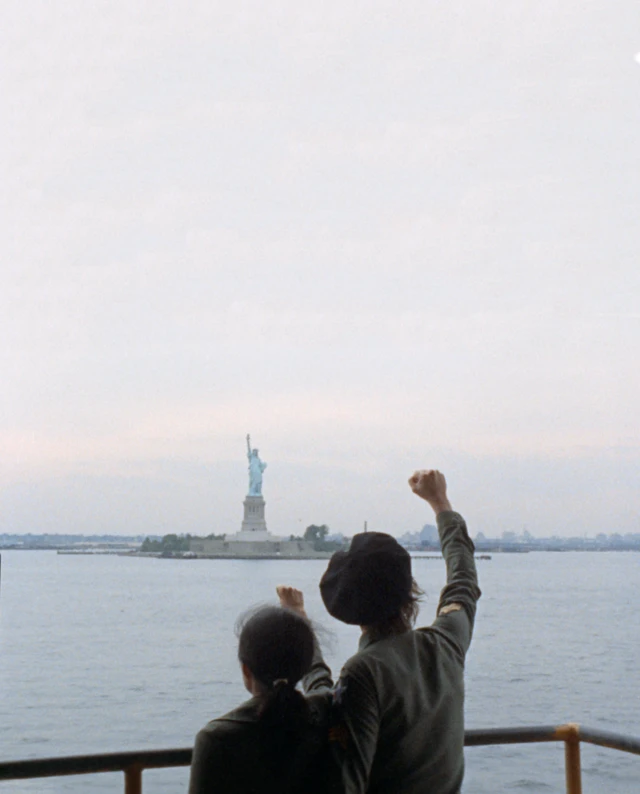 Yoko Ono and John Lennon