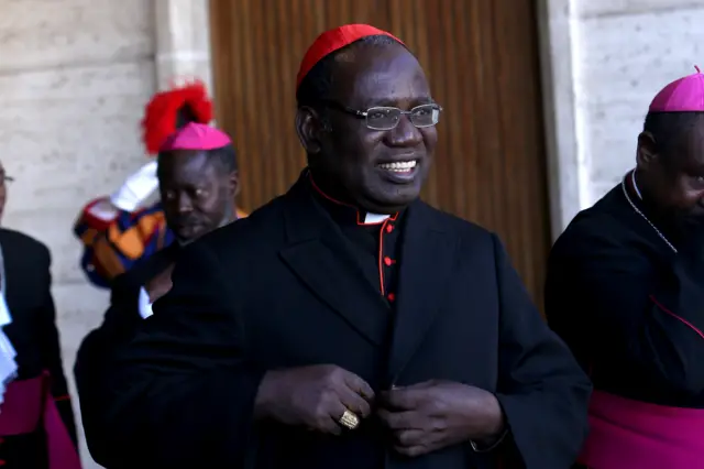 Archbishop of Kinshasa, Cardinal Laurent Mosengwo