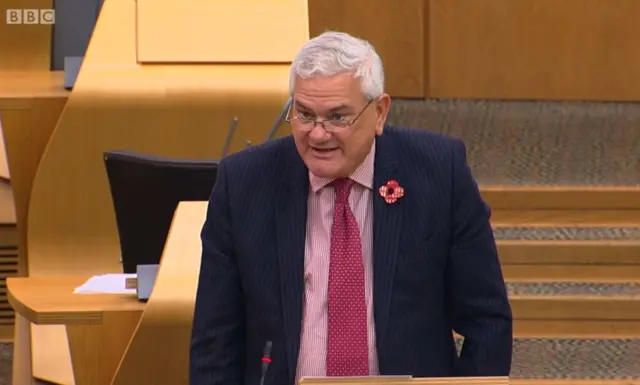 Lib Dem MSP Mike Rumbles