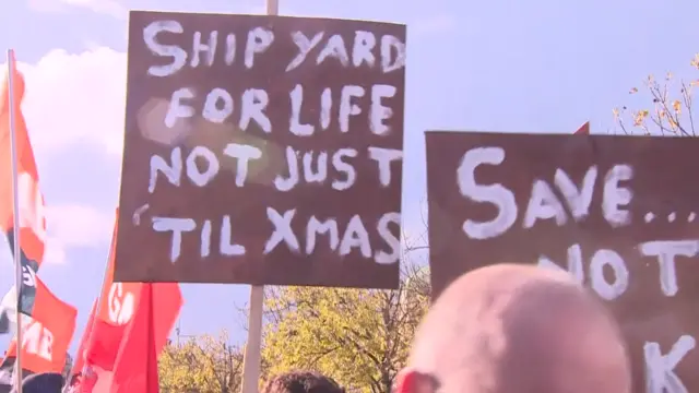 rally to save Appledore Shipyard