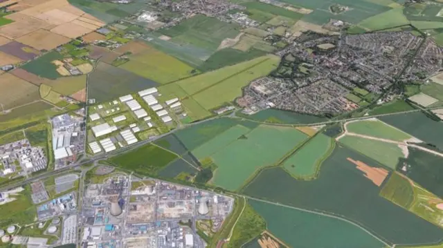 A former aerodrome site at Preston, near Hull, has been earmarked for the project