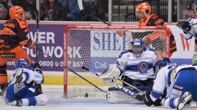 Blaze conceding goal