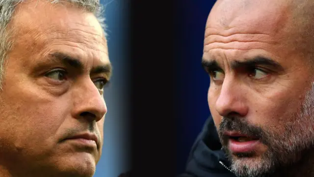 Jose Mourinho and Pep Guardiola