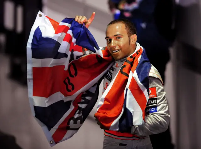 Lewis Hamilton Brazil 2008