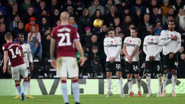 Conor Hourihane free-kick