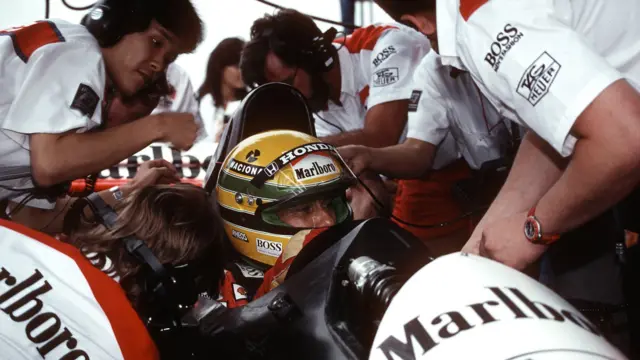 Ayrton Senna 1991 win Brazil