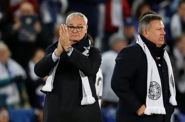 Claudio Ranieri and Craig Shakespeare