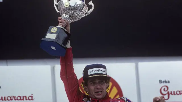 Ayrton Senna 1991 win Brazil