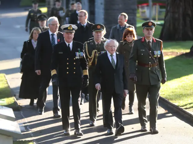 Armistice Day ceremony Dublin