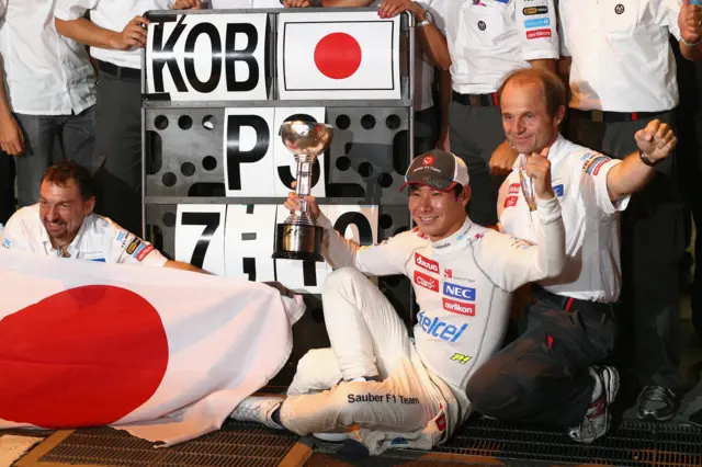 Kamui Kobayashi Japanese GP 2012