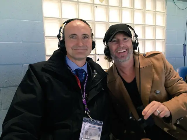John Murray and Robbie Savage
