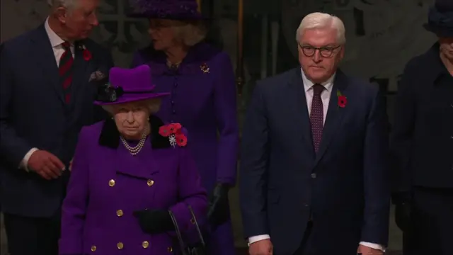 The Queen and President Frank-Walter Steinmeier