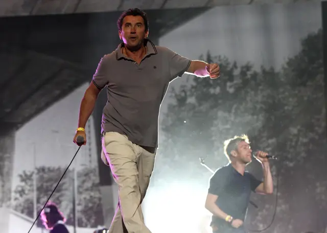 Phil Daniels with Blur