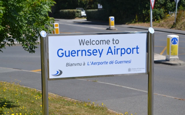 Airport sign