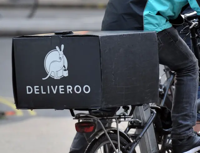 Deliveroo rider