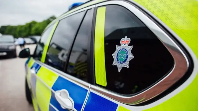 Staffordshire Police car