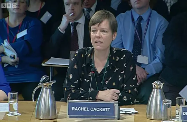 RCN Scotland's Rachel Cackett