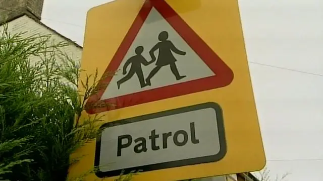 School patrol crossing