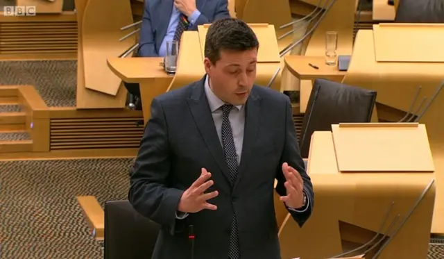 Business Minister Jamie Hepburn