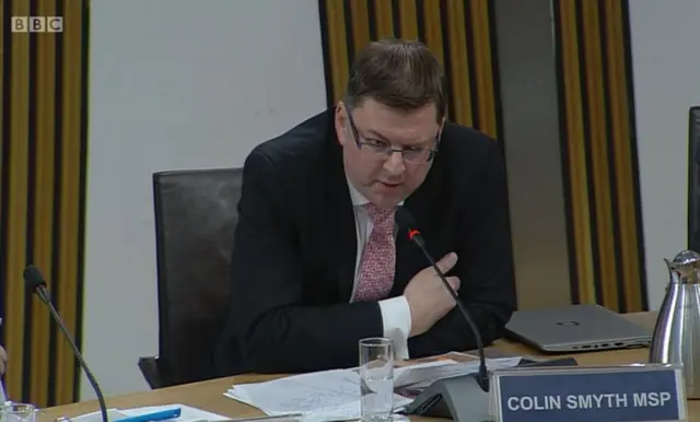 Labour MSP Colin Smyth