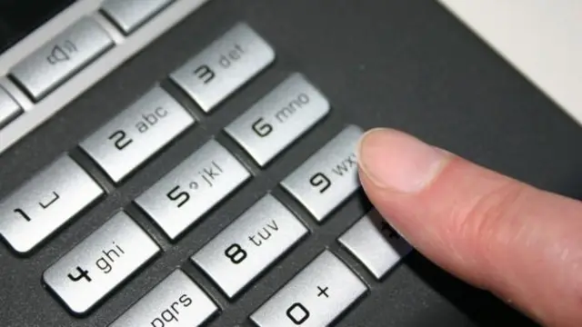 Phone keypad