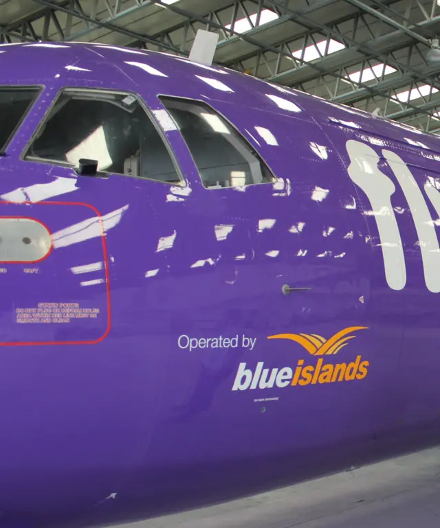 Blue Islands aircraft