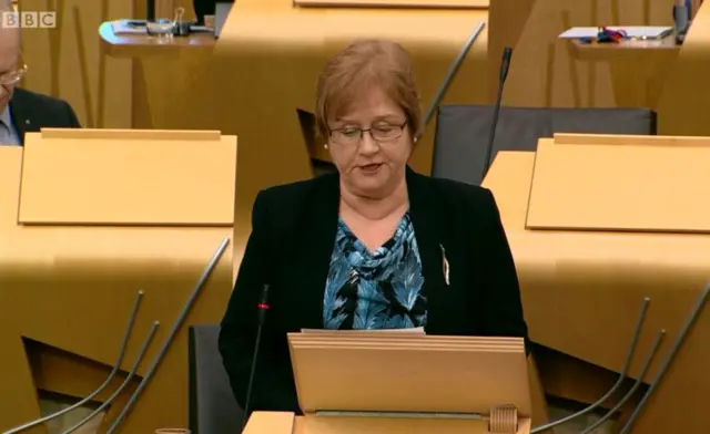 SNP MSP Maureen Watt