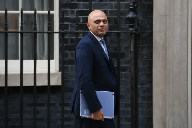 Home Secretary Sajid Javid