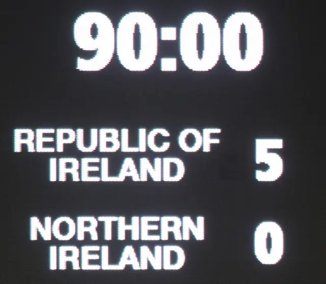 Republic of Ireland v Northern Ireland