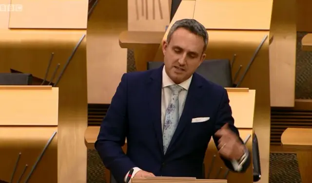 Lib Dem MSP Alex Cole-Hamilton