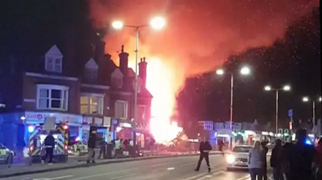 Hinckley Road explosion