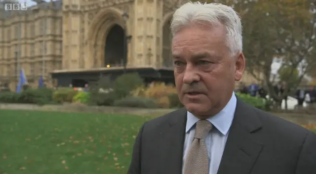 Sir Alan Duncan on Newsnight