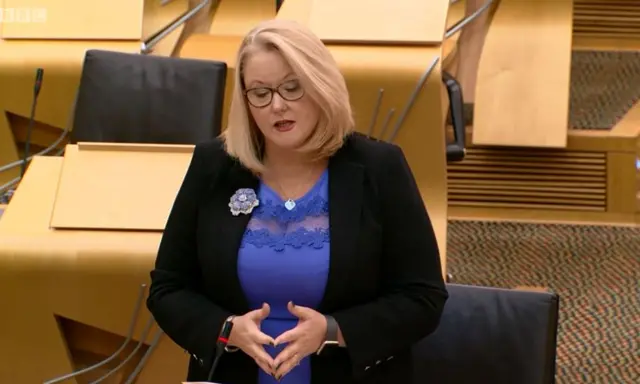 Equalities Minister Christina McKelvie