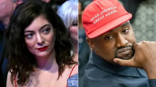 Lorde and Kanye West