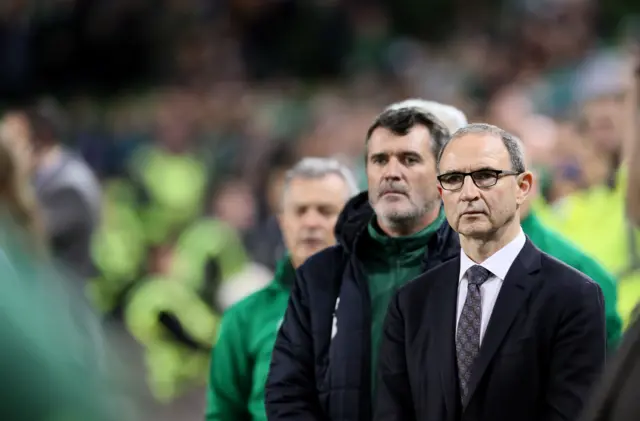 Roy Keane and Martin O'Neill