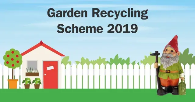 Garden recycling scheme graphic