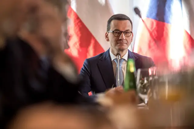 Poland’s Prime Minister Mateusz Morawiecki