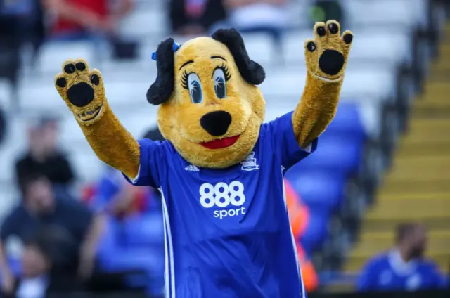 Birmingham City mascot