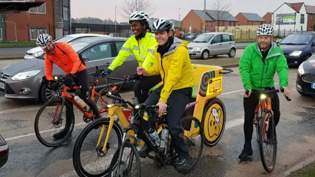 Rickshaws in Telford