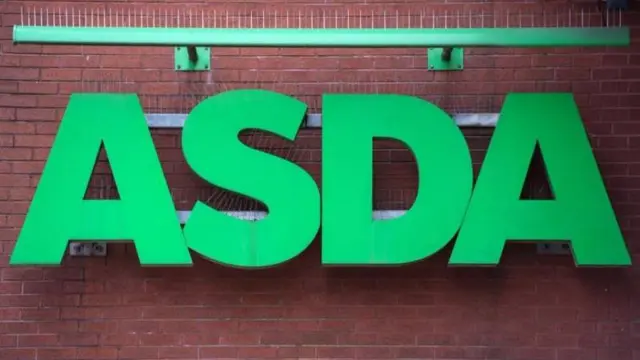 An Asda sign